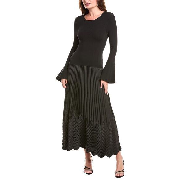 Simkhai Womens  Damoni Midi Dress, Black - Picture 1 of 3